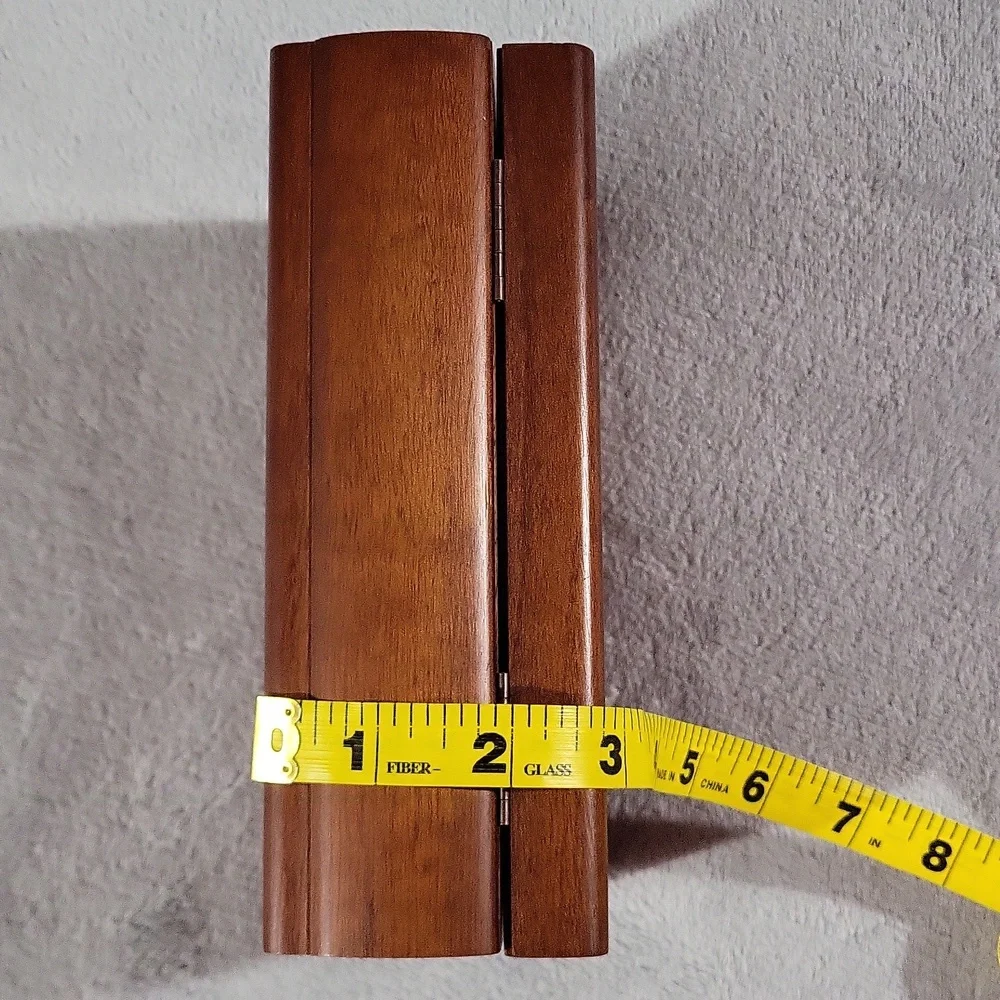 Wooden Clock Photo Frame 